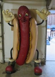 Hot dog man