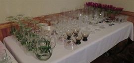 Cocktail glasses