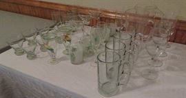 Cocktail glasses