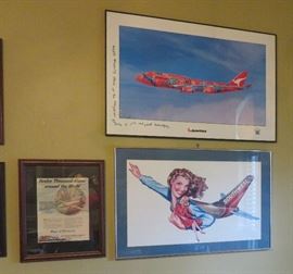 Airline posters