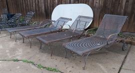 Patio chairs