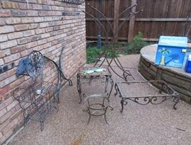 Table bases, plant stands