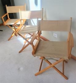 3 deck director folding chairs