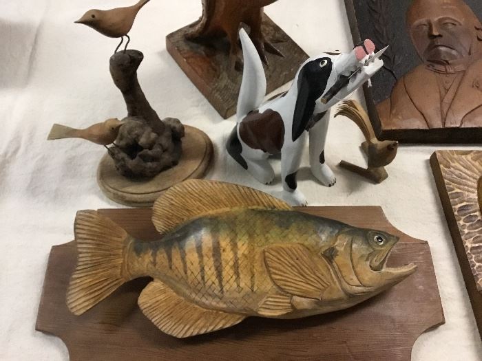 Carved fish 