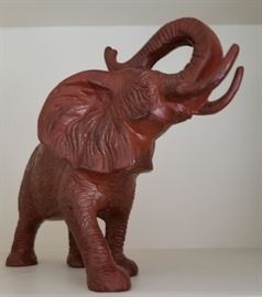 Ceramic Elephant approximately 6" tall