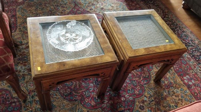 Nice set of small end tables