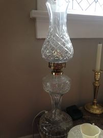 One of a pair Waterford lamps (just like last weeks sale)