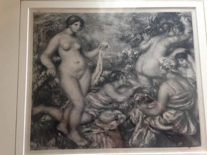 scroll down
After PIERRE AUGUSTE
RENOIR (French, 1841–1919)
Composition, Five Bathers
(Composition, cinq
baigneuses), signed in the
image
Heliogravure on pap