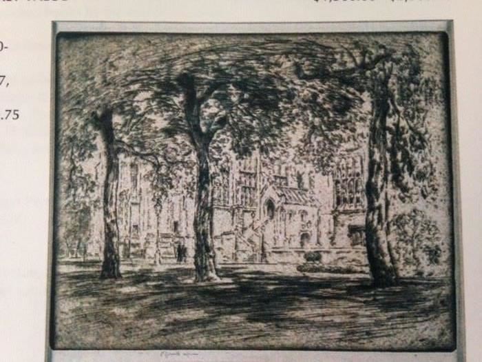 Joseph Pennell Etching