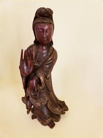 Guanyin Carved Figurine 