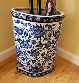 Porcelain Bombay Umbrella Stand 