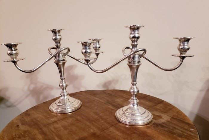 Sterling Silver Candelabras
By Towle 