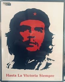 Che Guevara poster dated 
Polonius Monk riverside poster not shown here