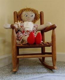 Vintage Handmade Cloth Doll