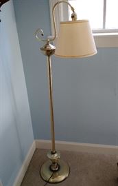 Ornate Brass Standing Lamp