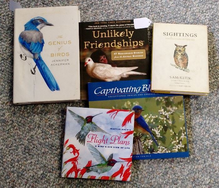 Nice Selection of Books about Birds    