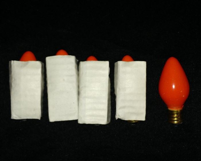 Orange Lamp Bulbs