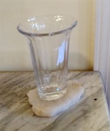 Dansk International Vase-Old Café Crystal