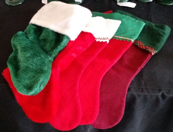 Plush Christmas Stockings