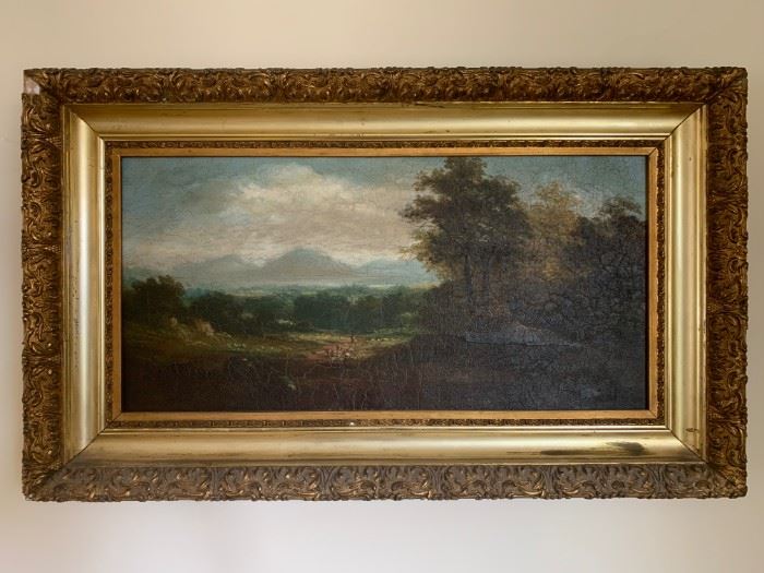 Samuel Gerry, Oil on Canvas, 11 x 23