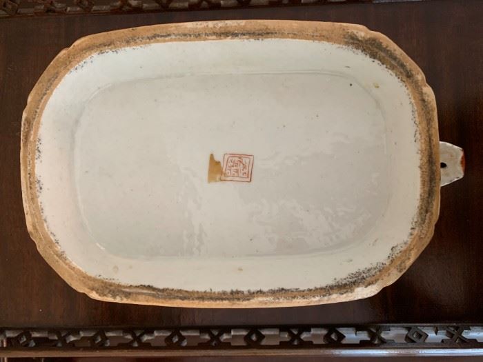 Stamp on Tureen