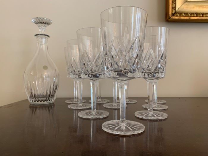 Crystal Stemware, Crystal Decanters