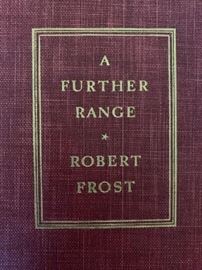 Signed by Robert Frost