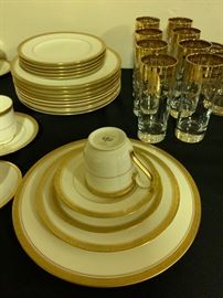 Noritake Gold Rimmed China