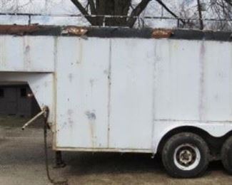 22' Gooseneck Cargo Trailer