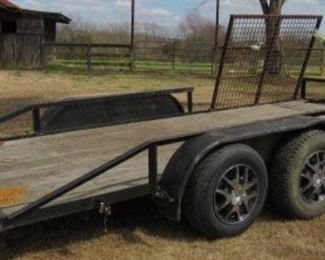 16' Utility Trailer w/Side Ramp