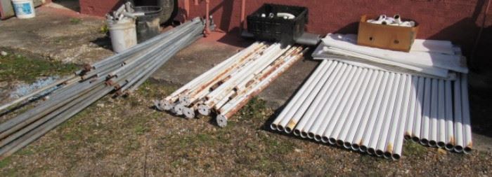 Metal Portable Carport Poles