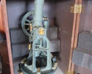 Vintage Keuffel & Esser Transit w/Wood Tripod