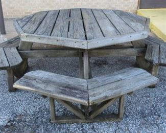 Wood Picnic Table