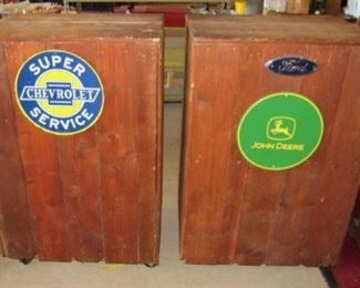 Wood Roll Around Tables