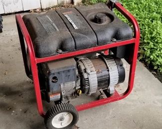 Gas generator - pulls great but has no gas in it.