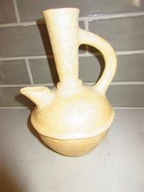 Ceramic ethnographic vessel a jug