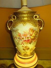 Antique Austrian vase lamp
