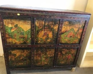 Tibetan style cabinet