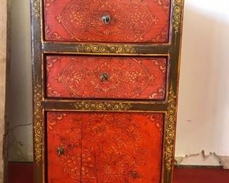 Oriental Style Cabinet/end table
