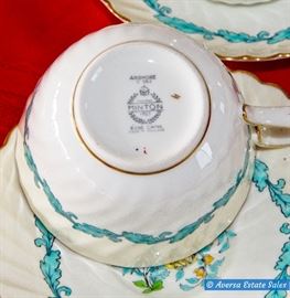 Tables of Vintage Glassware - Crystal - Ceramics