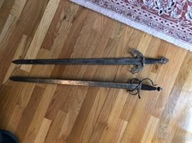 Pair of Spanish? Decorative swords