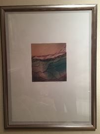 Pair of Dale Moses Contemporary Pastels 