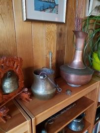 Copper and brass Imported metalwares