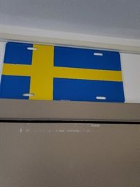 Swedish License plate