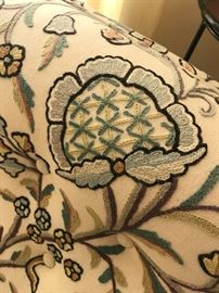 #41	embody material vintage rocking w/none rocking handle  chair 	 $200.00 
