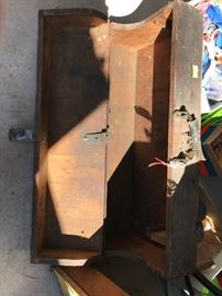 #94	wood tool box 	 $30.00 
