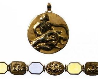 14k Gold Mythology Jewelry Assortment