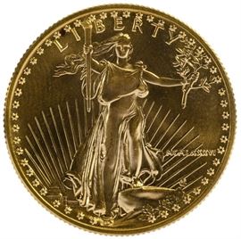 1986 25 Gold Unc.