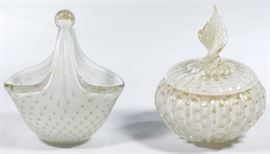 Alfredo Barbini Murano Glass