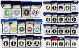 Baccarat Paperweight Assortment